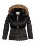 Girls Jacket Quilted Urban Black